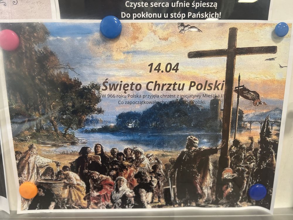Zdjęcie ze Święta Chrztu Polski w Ekonomiku