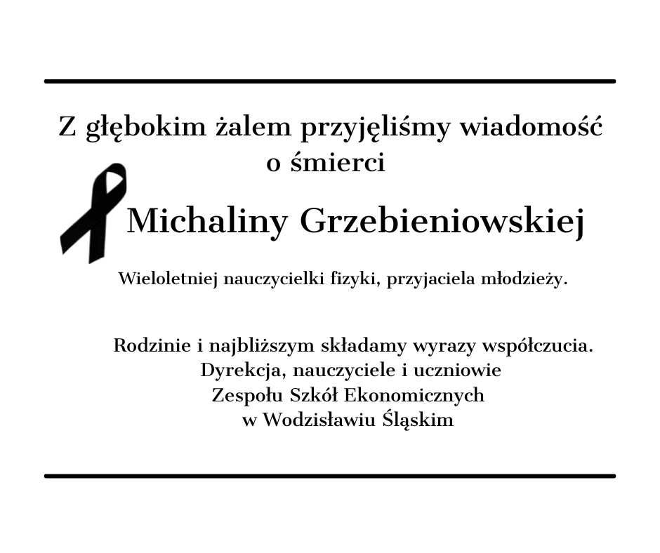 Pogrzeb pani Michaliny Grzebieniowskiej